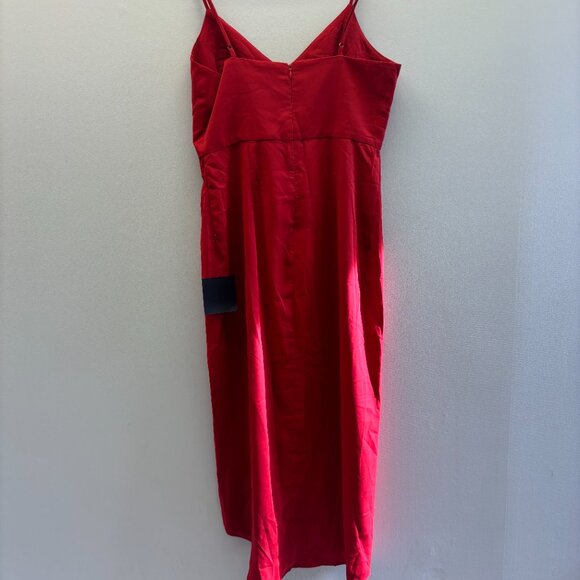 LULUS RED MIDI DRESS- NWT - Picture 2 of 3